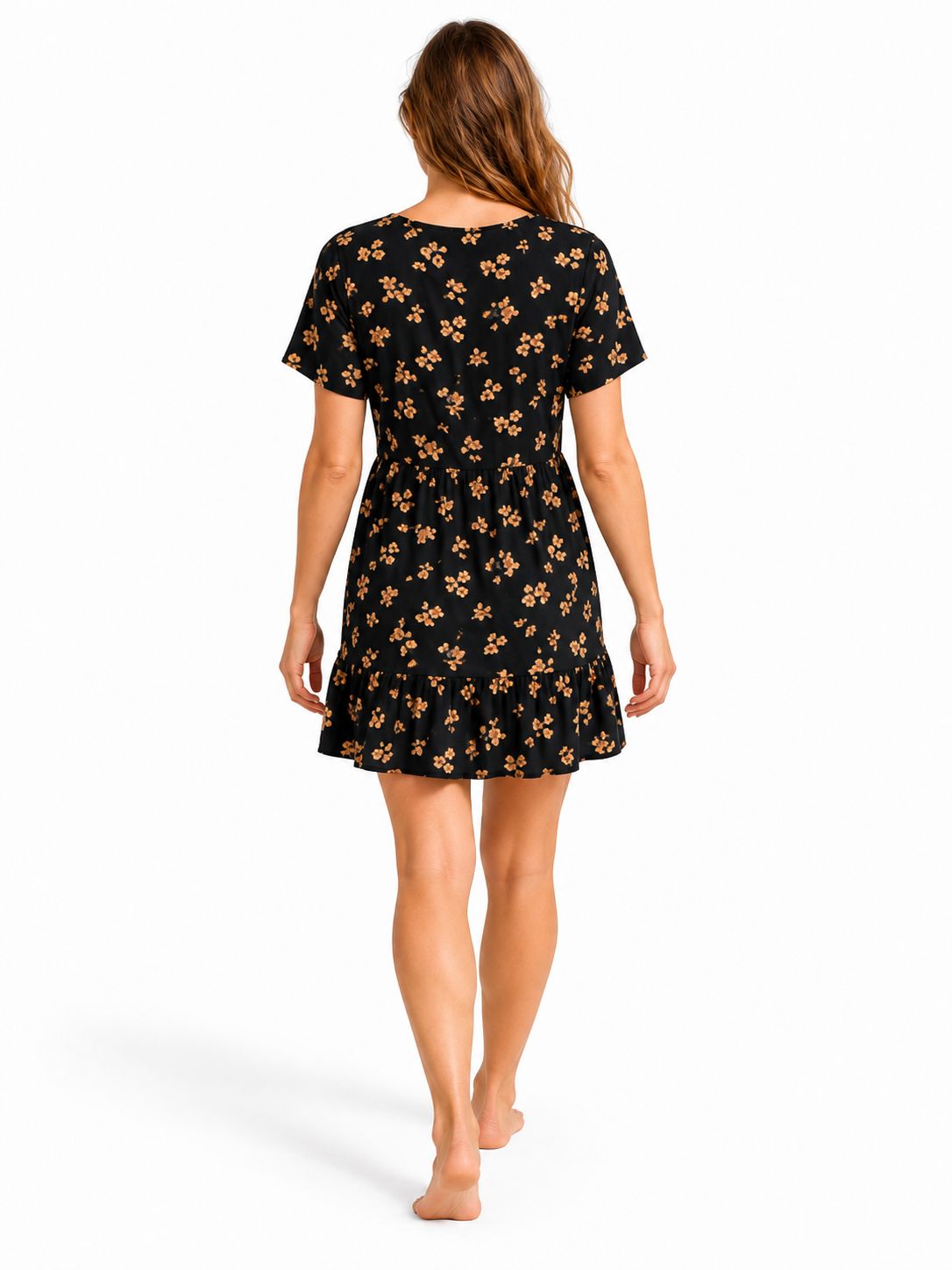 Indoblu - SD4 - Mini Dress - Black