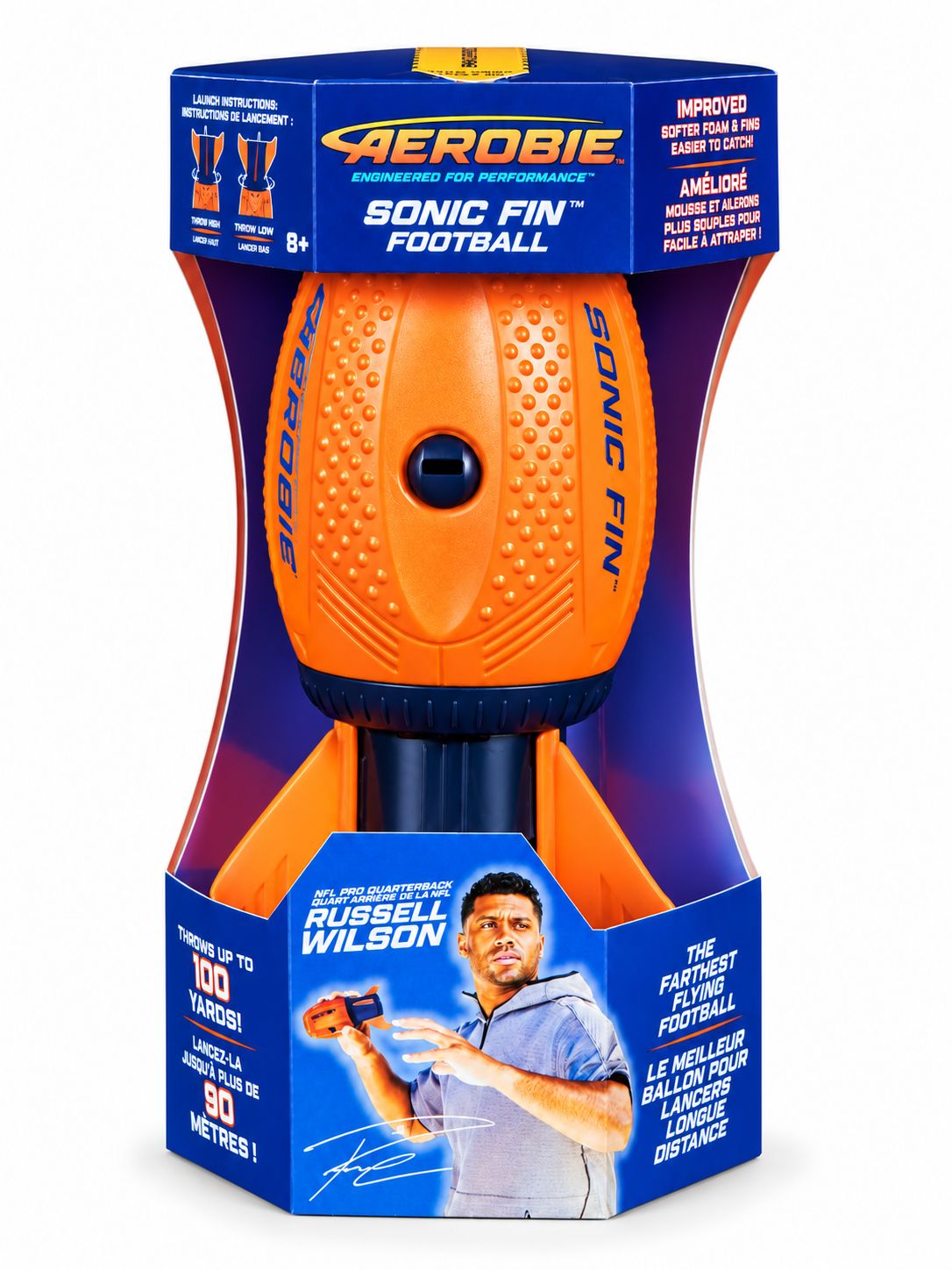 Aerobie Sonic Fin - *ASF, Colour: Orange