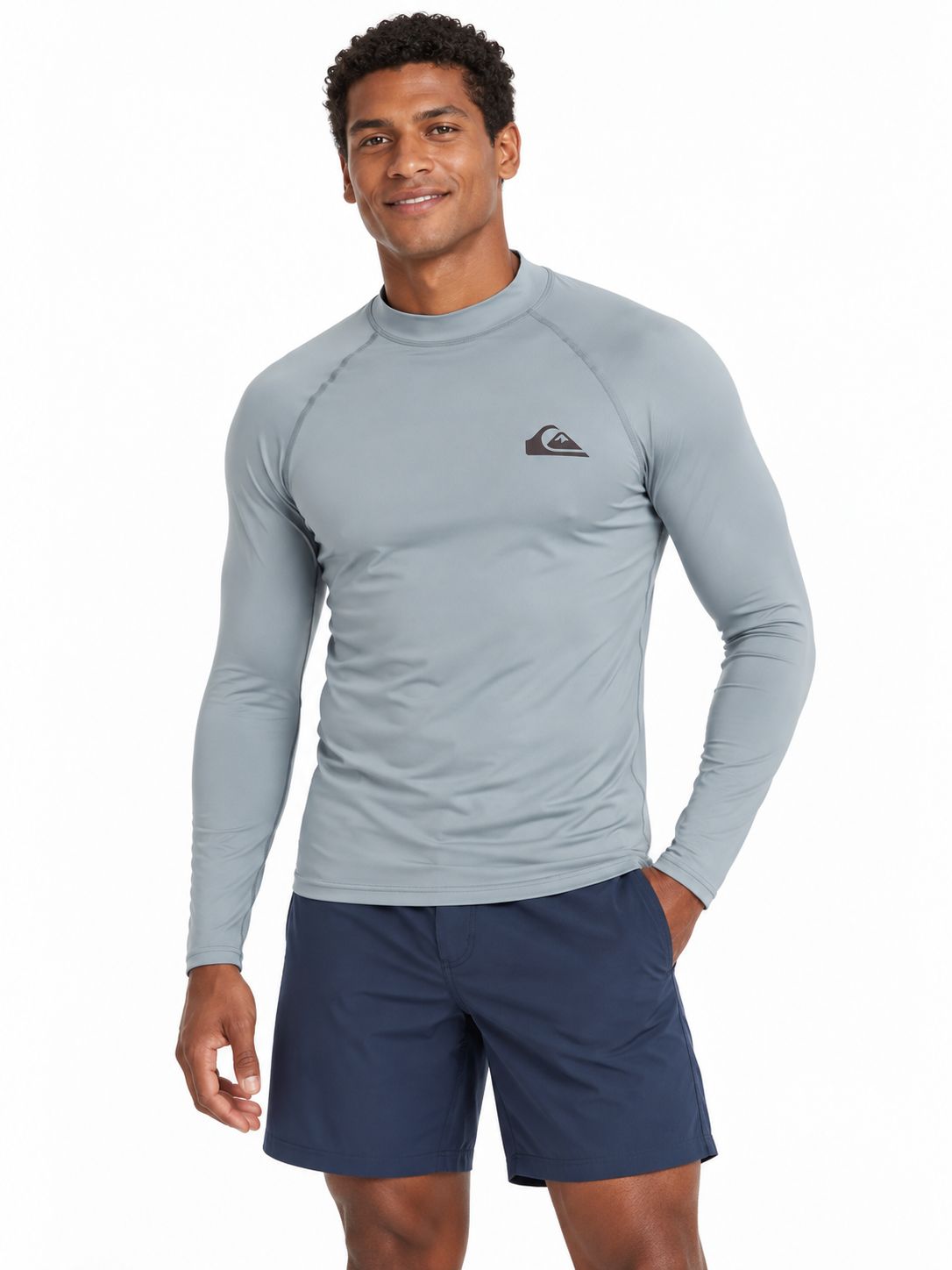 Quiksilver - Everyday - UPF50 LS - Quarry - AQYWE03131-SJE0, Sizes: Small