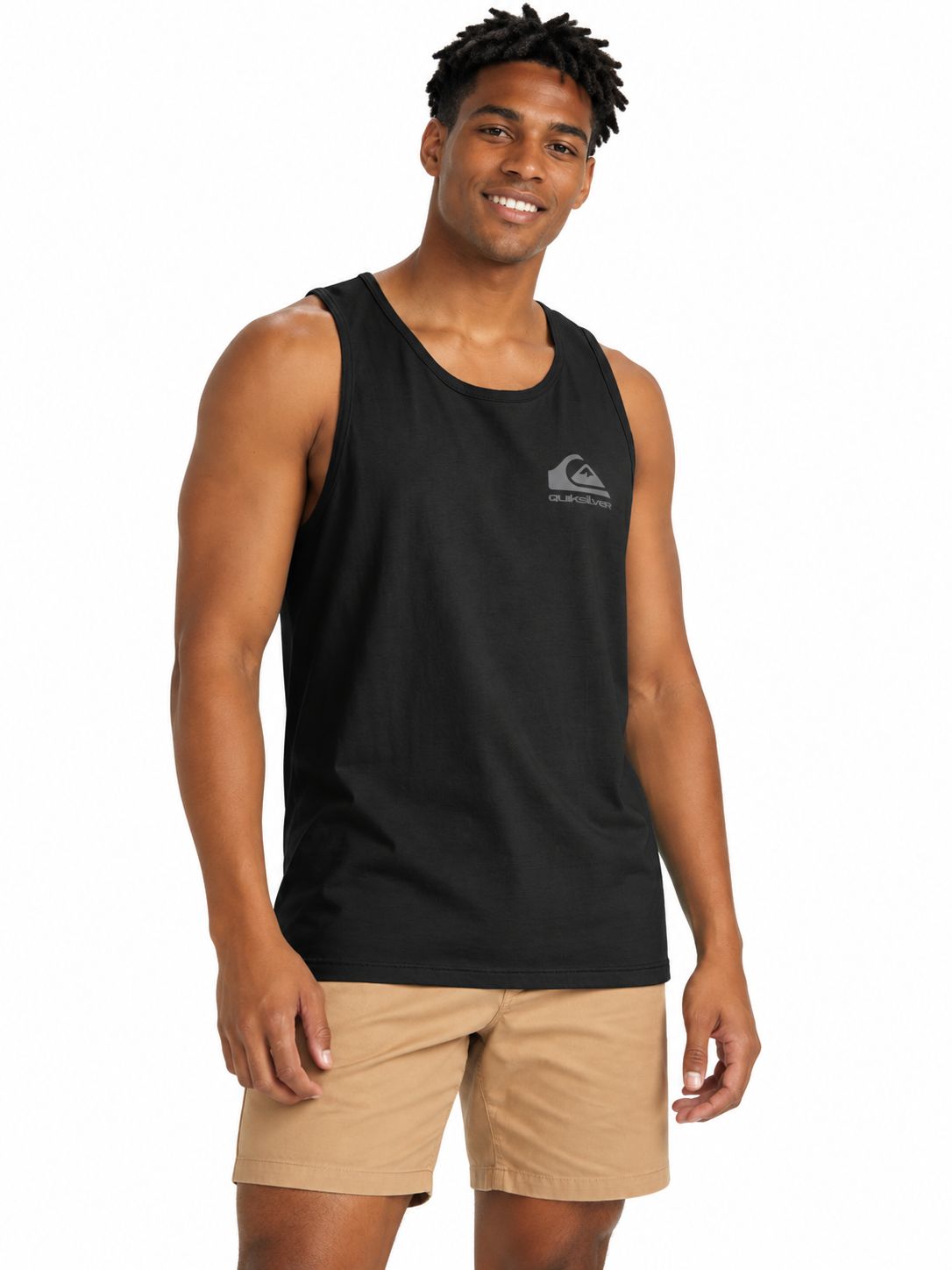 Quiksilver - Tee - Corp Logo Mini Vest - Black - QSSVM6660, Sizes: Small