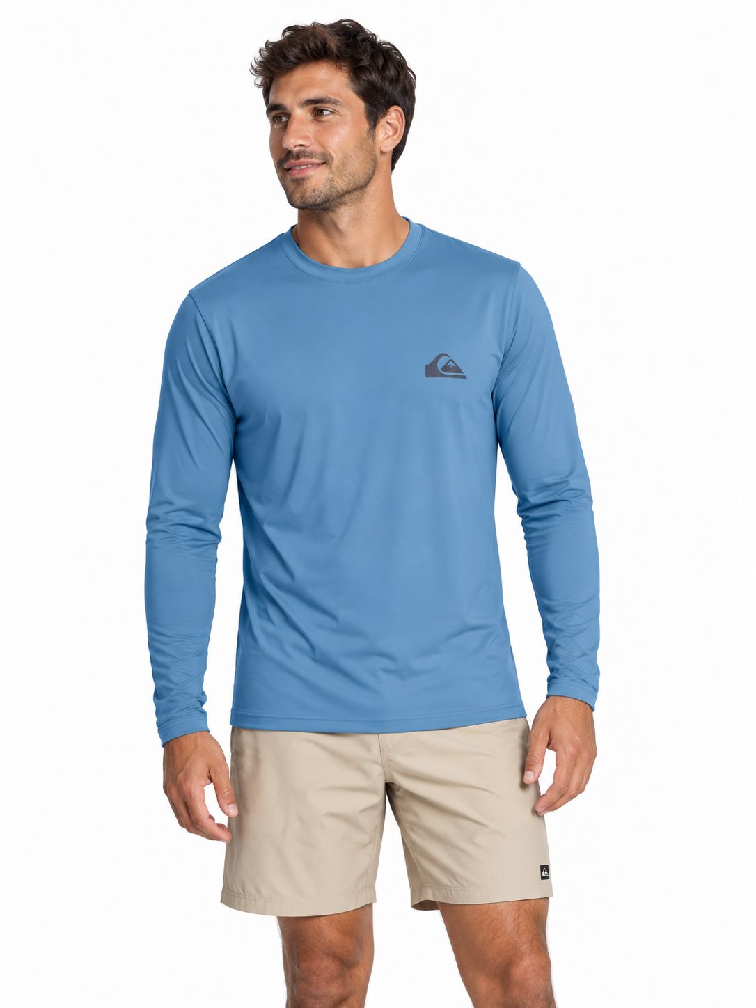 Quiksilver - Everyday surf Tee LS - UPF50 LS - Riviera -BLC, Sizes: Small