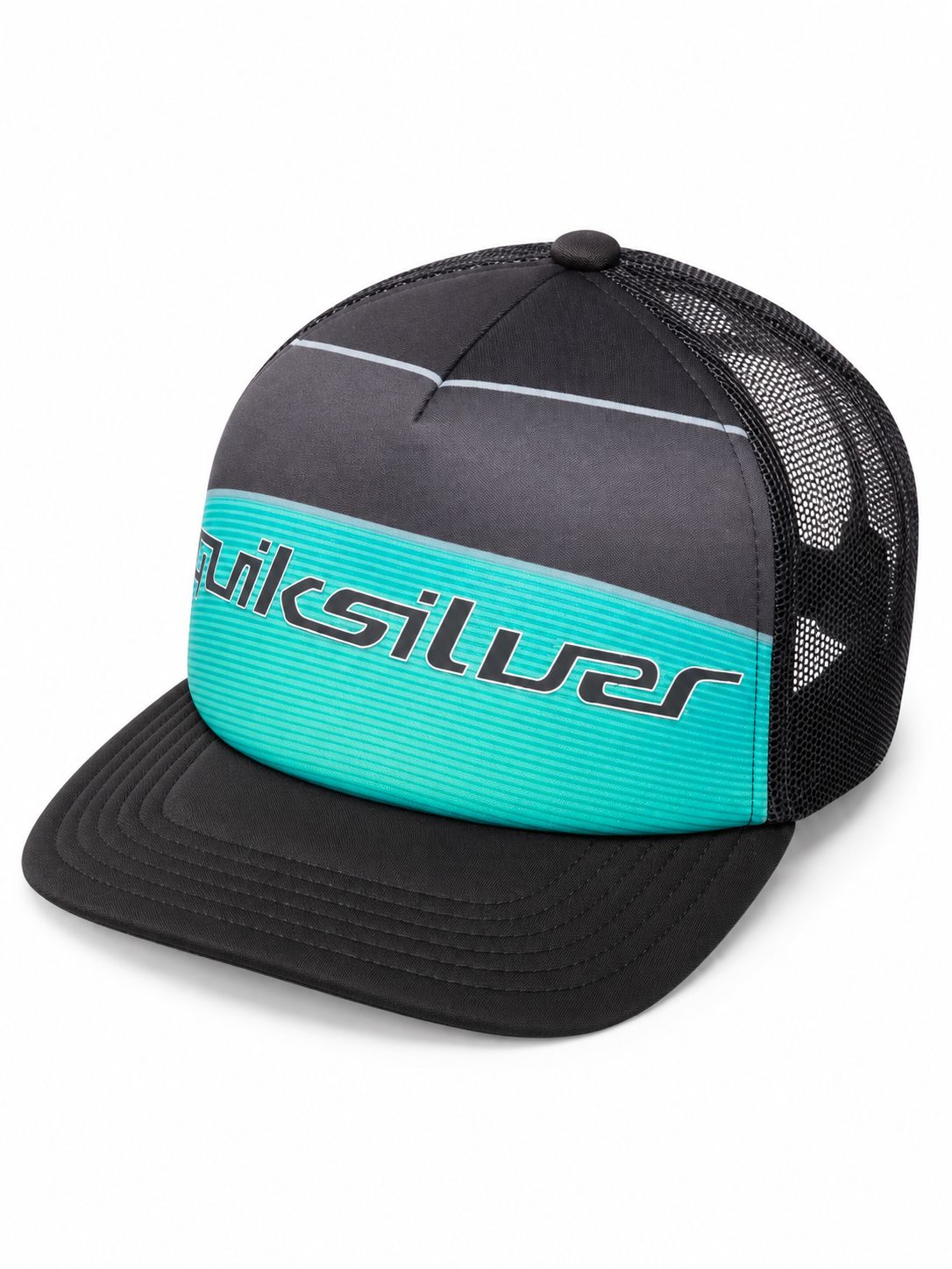 Quiksilver - Youth - Classic Foam Art Trucker Youth - Black - KVJW