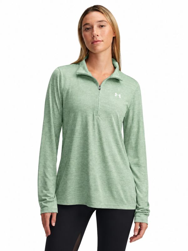 Under Armour - Tech 1\2 Zip Twist - Green