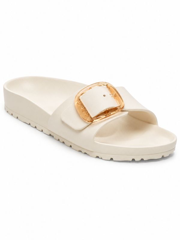 Birkenstock *Madrid Big Buckle - Eggshell