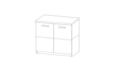 Kuchnia SET szafka kuchenna D‑80/82