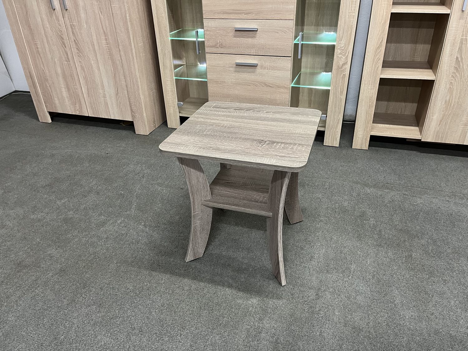Stolik kwadratowy (dąb sonoma tabac)
