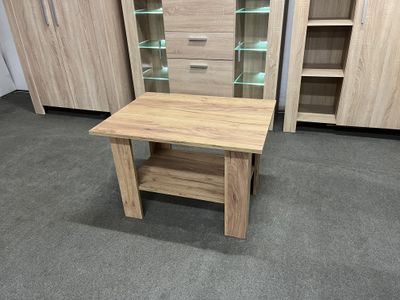 Stolik prostokątny (dąb craft złoty)