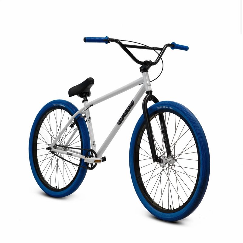 29” Limited Edition White/Blue BMX Bike
