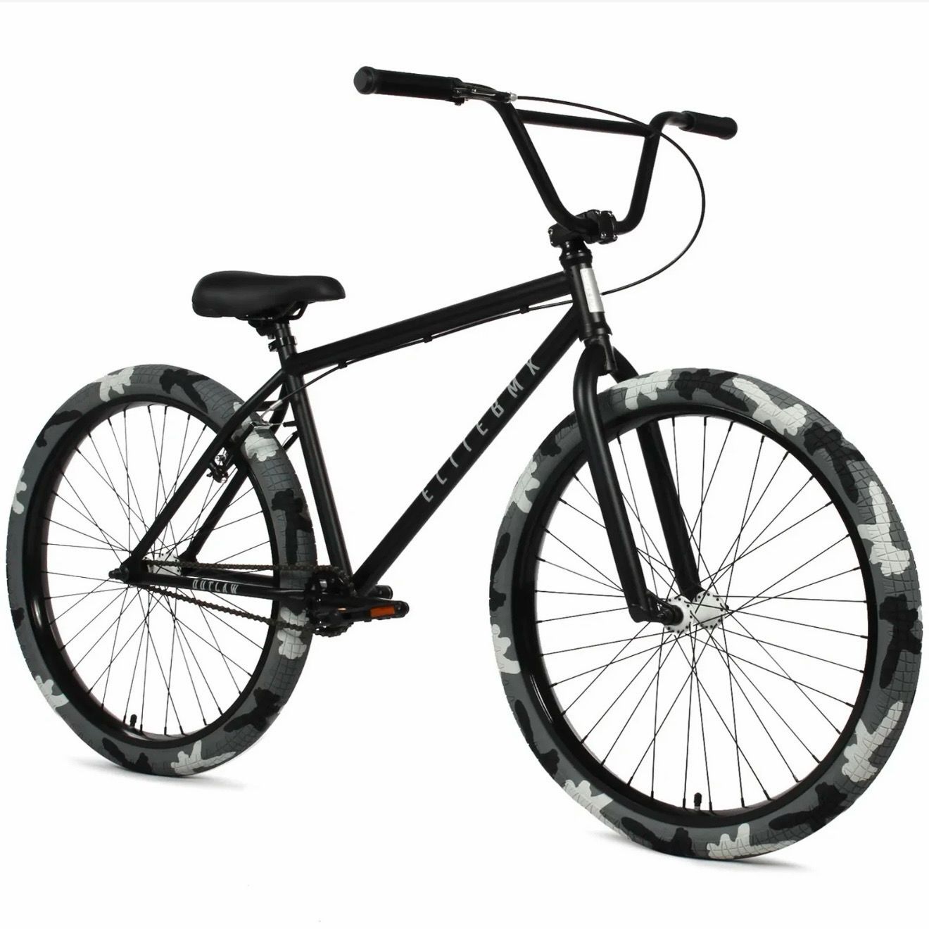 26” Limited Edition - Black/Grey Combat BMX Bike