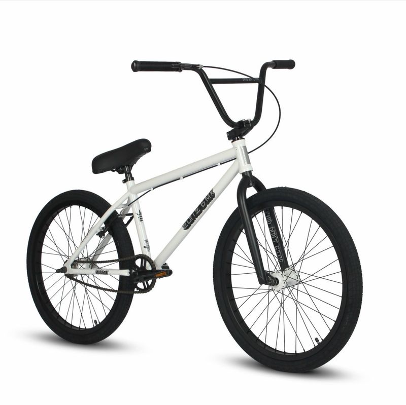 24” Limited Edition - White/Black BMX Bike