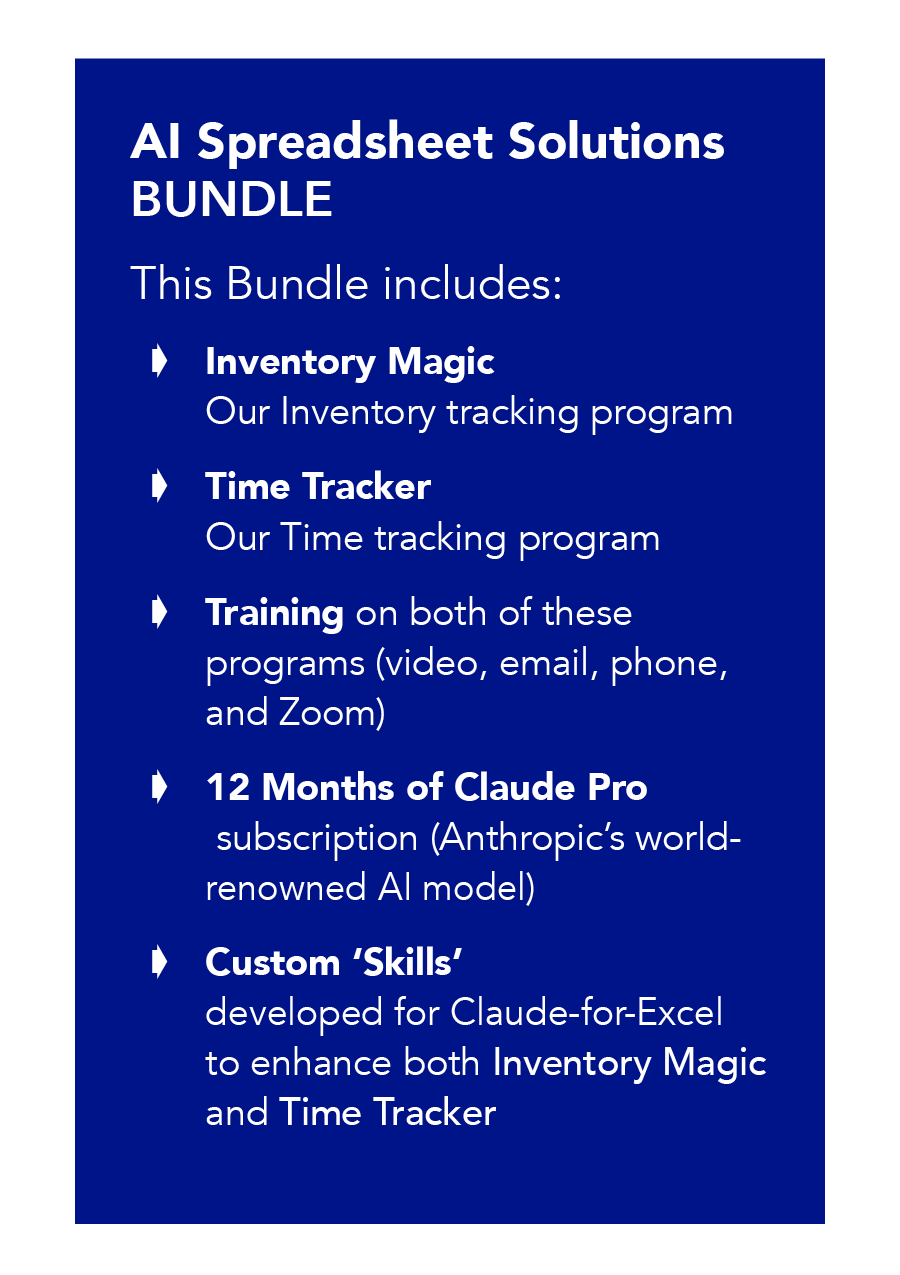 AI Spreadsheet Solutions Bundle