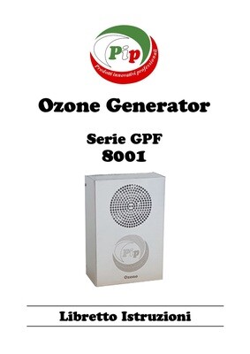 Pip Generatore Ozono (Sistema Plasma a Freddo) per Ufficio - Pip Ozone Office - GPF 8001
