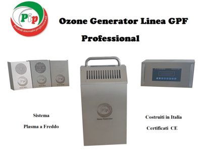 Generatori di Ozono Professionale Portatili Linea Pip GPF (Plasma a Freddo)
