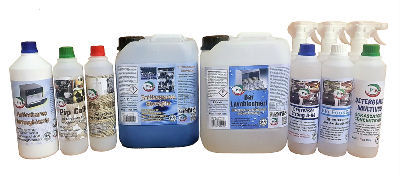 Detergenti per la Caffetteria Bar Pip Kit 8