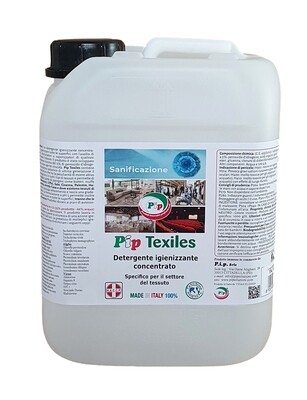 Detergente Igienizzante per Tessuti. Pip Texiles TK. UN KG. 4.7