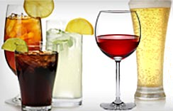 Settore Beverage Fonti D&#39;Acqua, Bibite, Succhi