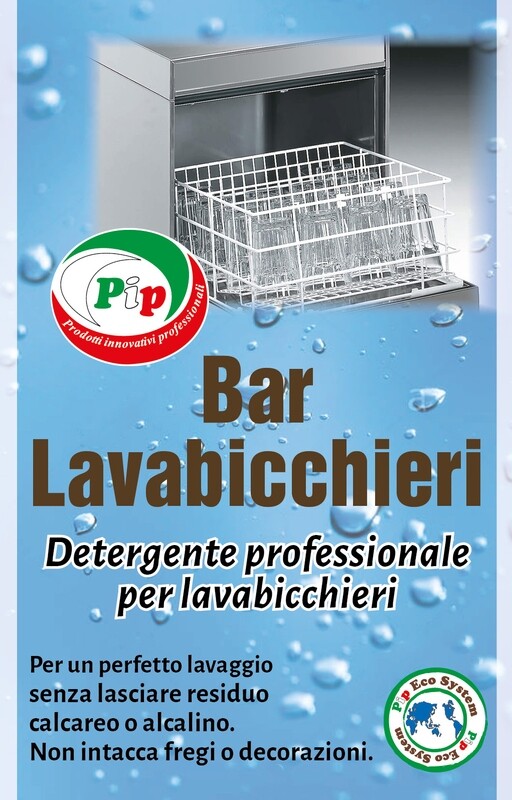 Pip Bar Lavabicchieri Professionale Bar Pip TK LT. 5