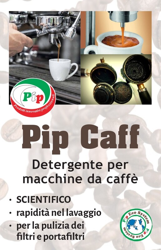 Pip Caff Detergente per macchine da Caffe FL. LT. 1