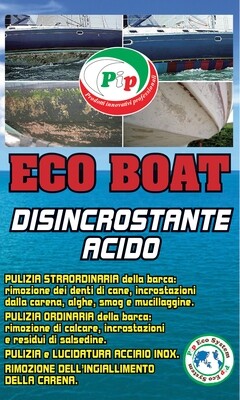 Pip Eco Boat Disincrostante Acido Concentrato per Natanti TK UN LT. 5
