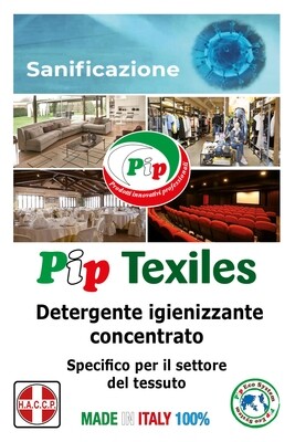 Pip Texiles Detergente Igienizzante per Tessuti. TK. UN LT.5