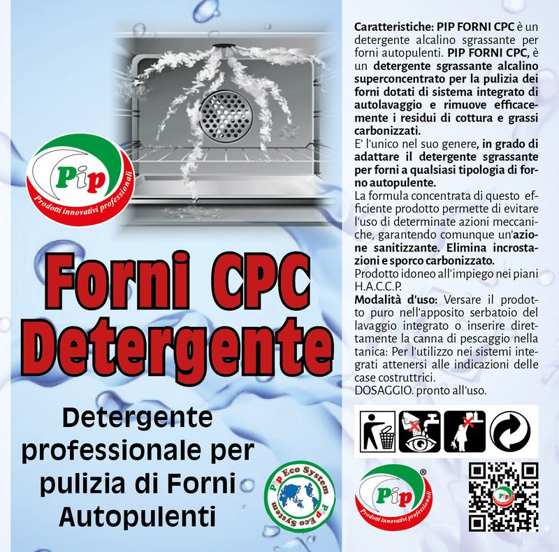 Pip CPC Detergente per Forni Autopulenti TK. UN LT.5