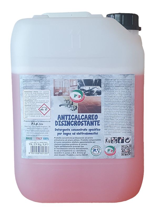 PIP ANTICALCAREO DISINCROSTANTE