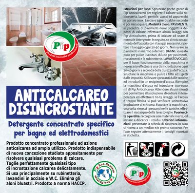 PIP ANTICALCAREO DISINCROSTANTE