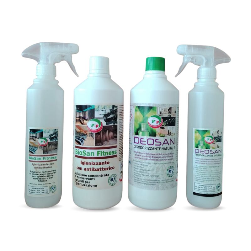 Pip Combo Fitness Duo Mini: BioSan Fitness FL.LT.1+ Deosan FL.LT.1 + 2 vaporizzatori Pip Combo Fitness Duo Mini: BioSan Fitness FL.LT.1+ Deosan FL.LT.1 + 2 vaporizzatori