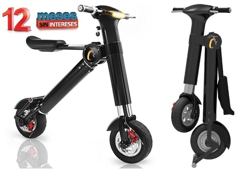 SCOOTER ELÉCTRICO PLEGABLE 350W 48V-11,6Ah