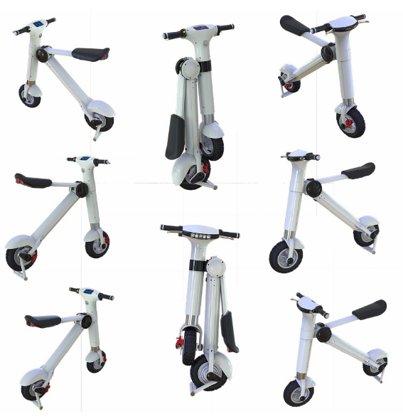 SCOOTER ELÉCTRICO PLEGABLE 350W 48V-11,6Ah