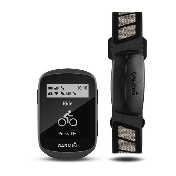 Garmin Edge  130  HR  Bundle  con  fascia  cardio  Premium