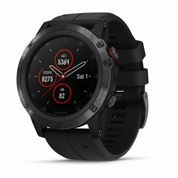 Garmin Fenix 5x Plus Sapphire Black con Black Band