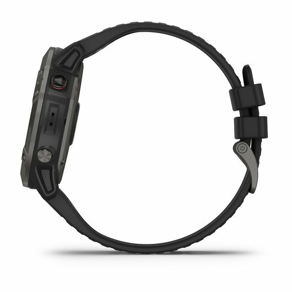 Garmin Fenix 6X - Sapphire Edition - Carbon Gray DLC with Black Band Garmin Fenix 6X - Sapphire Edition - Carbon Gray DLC with Black Band