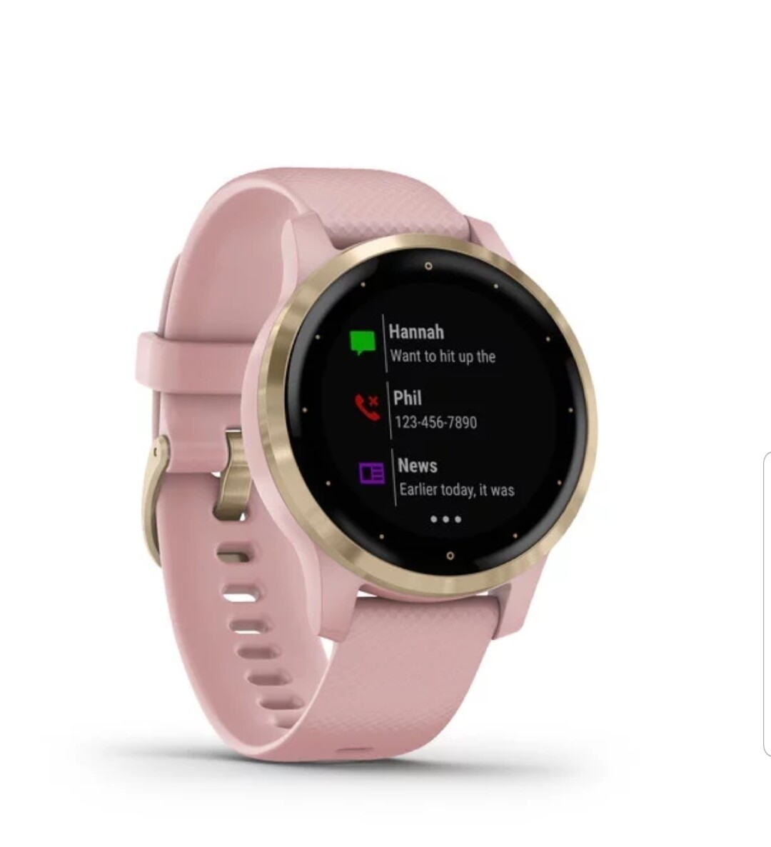 Garmin Vivoactive 4s Dust Rose Light Gold