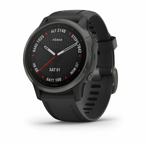 Garmin Fenix 6s - PRO, Lunetta Black con Black Band