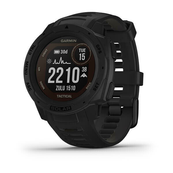 Garmin Instinct Solar - Tactical Edition - Nero