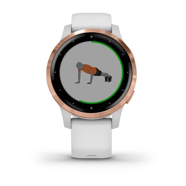 Garmin Vivoactive 4s White Rose Gold Garmin Vivoactive 4s White Rose Gold