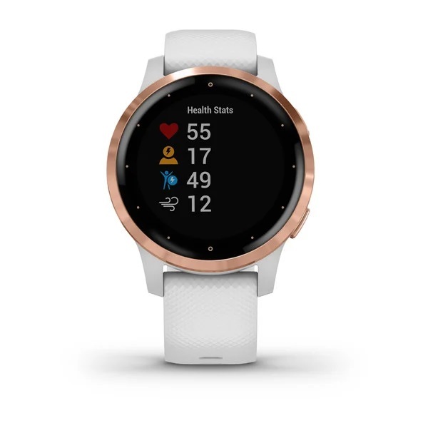 Garmin Vivoactive 4s White Rose Gold Garmin Vivoactive 4s White Rose Gold