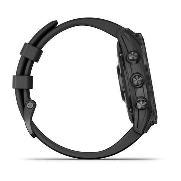 Garmin Fenix 7 Solar Slate grey con cinturino Black Garmin Fenix 7 Solar Slate grey con cinturino Black