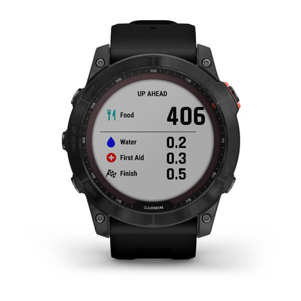 Garmin Fenix 7X Solar Slate grey con cinturino black Garmin Fenix 7X Solar Slate grey con cinturino black