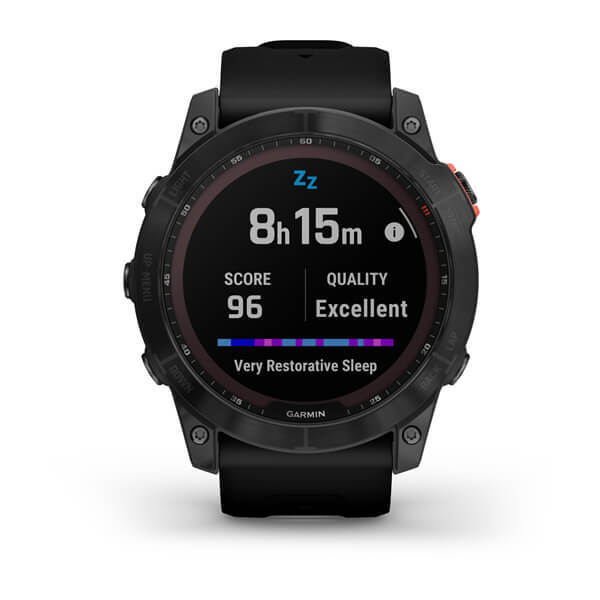 Garmin Fenix 7X Solar Slate grey con cinturino black Garmin Fenix 7X Solar Slate grey con cinturino black