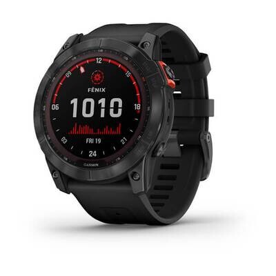 Garmin Fenix 7X Solar Slate grey con cinturino black 010-02541-01