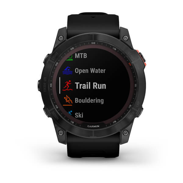Garmin Fenix 7X Solar Slate grey con cinturino black Garmin Fenix 7X Solar Slate grey con cinturino black