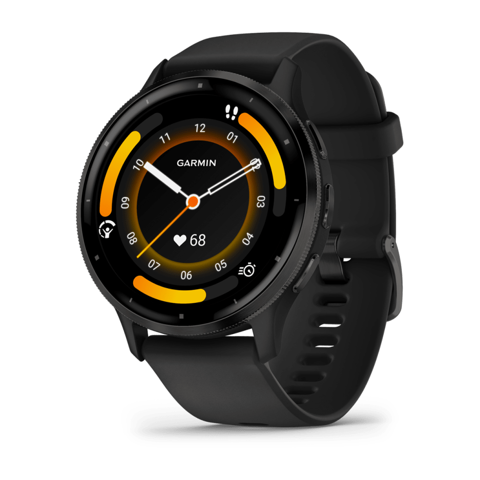 Garmin Venu® 3 Black &amp; Slate con cinturino in silicone