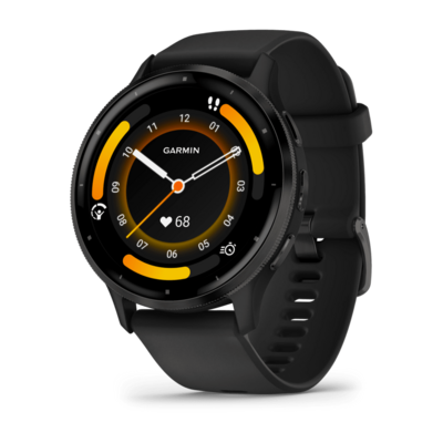 Garmin Venu® 3 Black &amp; Slate con cinturino in silicone
