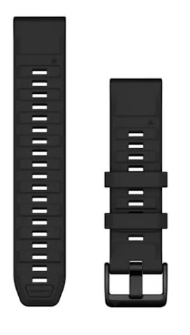 Garmin Cinturini QuickFit® 22 Silicone, Nero Garmin Cinturini QuickFit® 22 Silicone, Nero