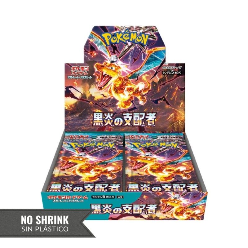 Caja de sobres Ruler of the Black Flame | Japonés | SV3 (SIN PÁSTICO)