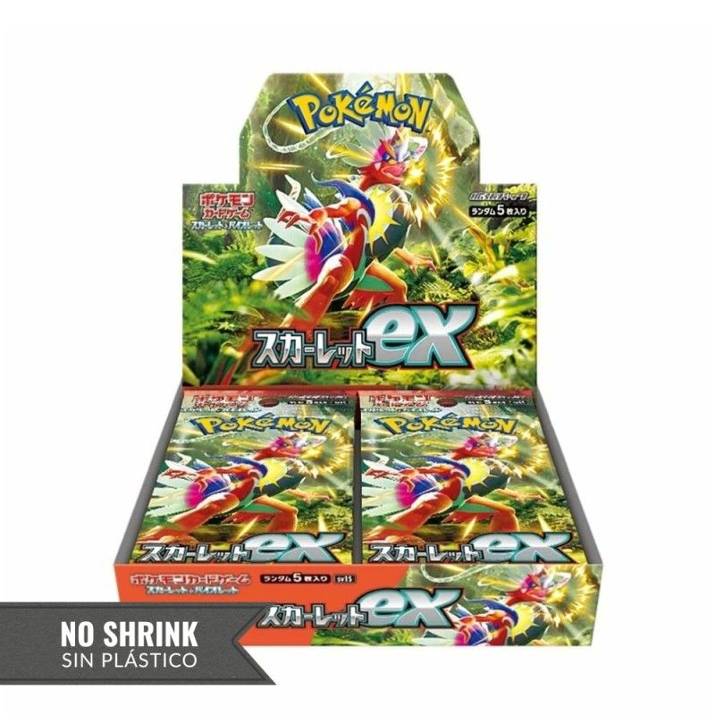 Caja de sobres Scarlet ex | Japonés | SV1S (SIN PÁSTICO)