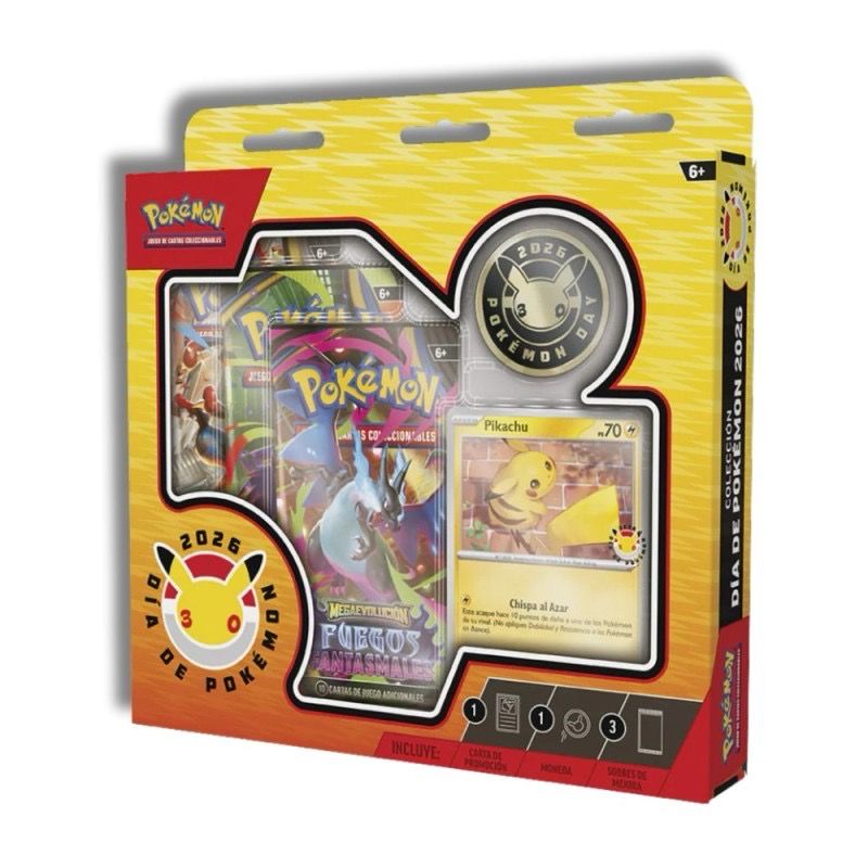 DIA DE POKEMON 2026 SPECIAL COLLECTION BOX | ESPAÑOL DIA DE POKEMON 2026 SPECIAL COLLECTION BOX | ESPAÑOL