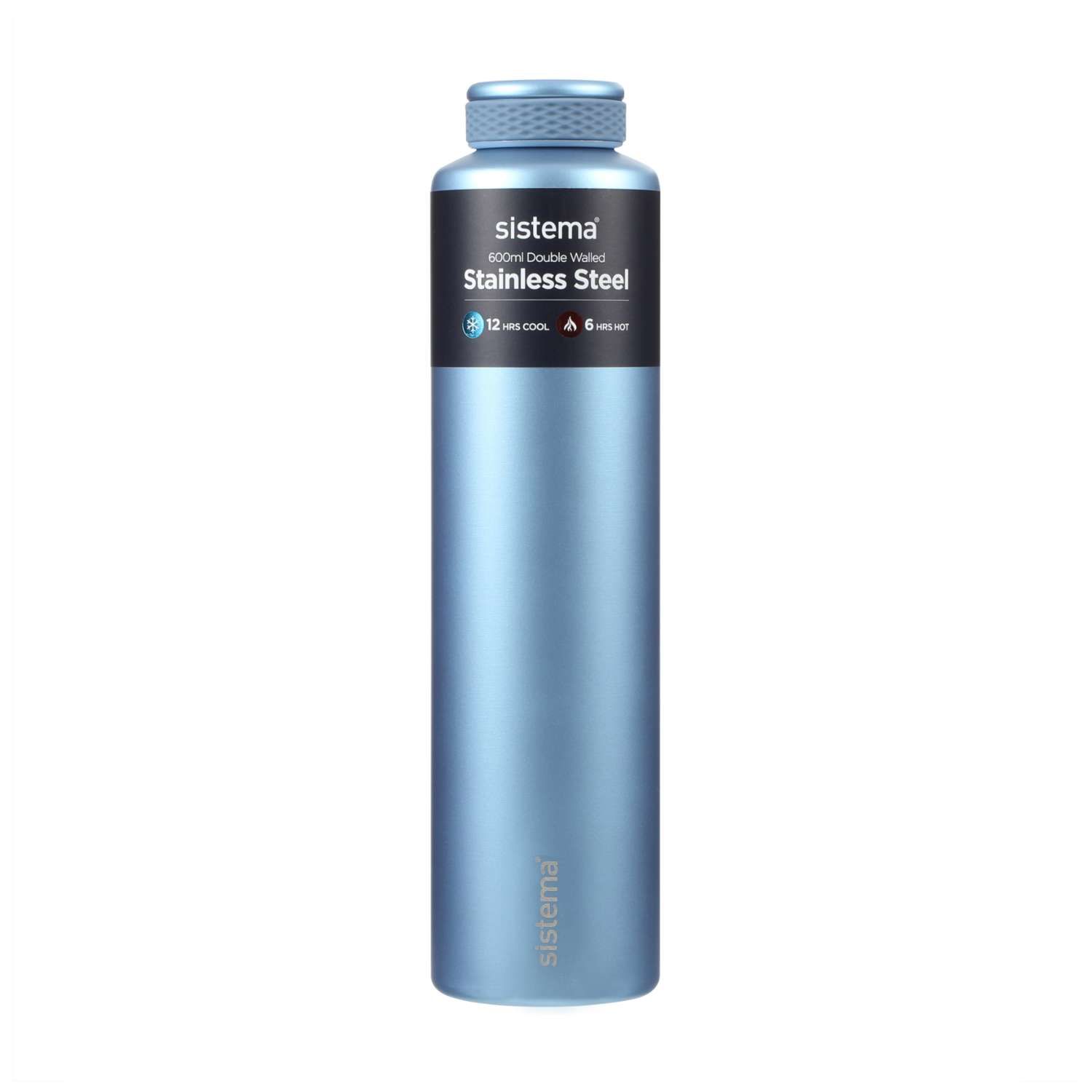Chic Stainless Steel Bottle Παγούρι Θερμός Peace Blue 600ml